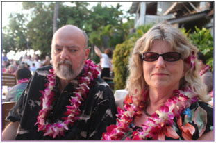 Ron and Rita Hopper in Maui