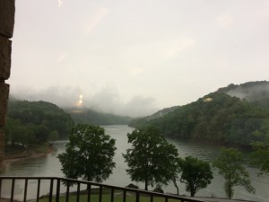 View from balcony, Buckhorn Lake State Park, KY