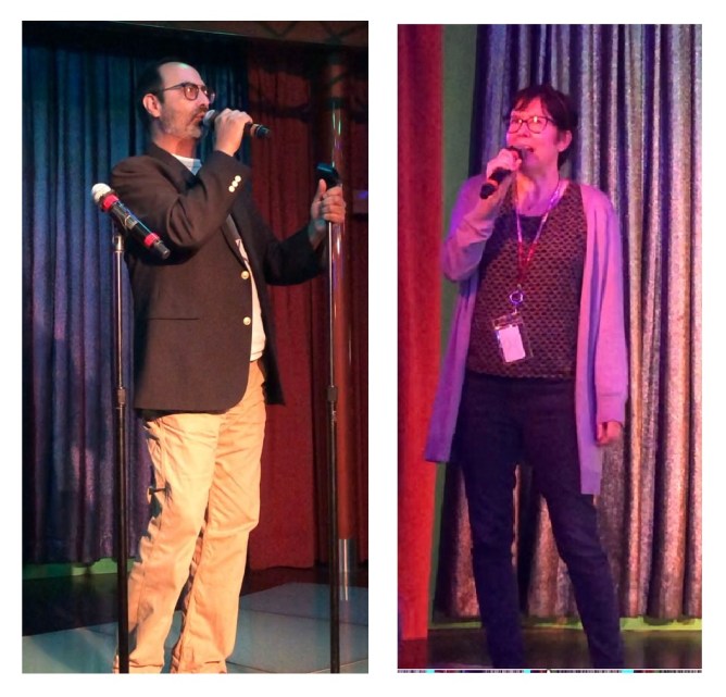 Family Karaoke: Deloris and Rudy Zepeda take the stage